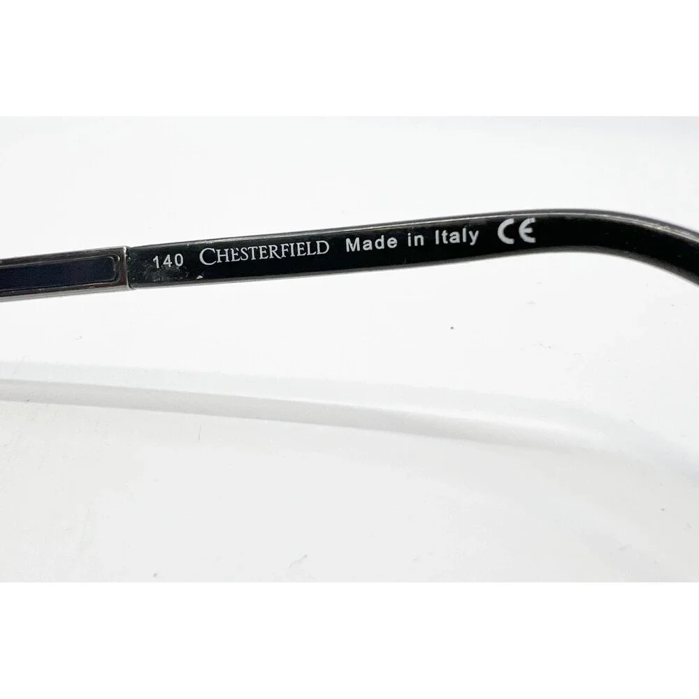 Chesterfield Eyeglass Frames Mens Gunmetal Rectangular CH 825 0KJ1 52-19-140